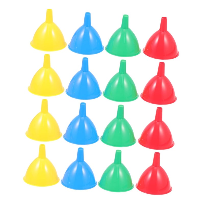 Plastic Micro Mini Funnels 50pcs For Liquid Solid Separation Science Experiments - Image 1